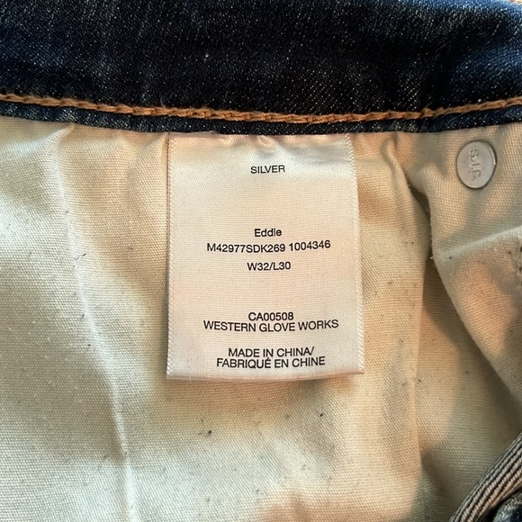 Silver Jeans Eddie Relaxed Fit Size 32 - Picture 10 of 16